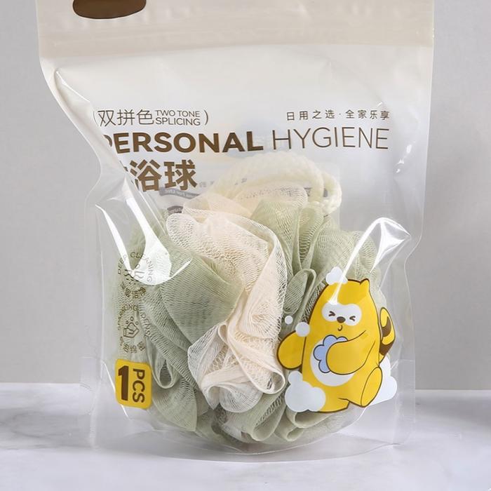 雙色時尚沐浴花(12個/